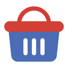 Basket flat icon