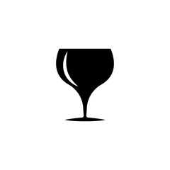 wine glass icon vector template design collections flat trendy