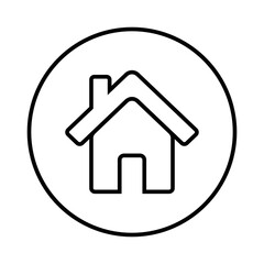 Obraz premium house or home icon vector