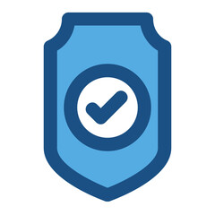 Secure two tone icon