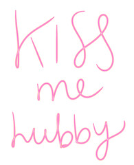 Kiss hubby