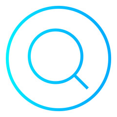 search  gradient icon