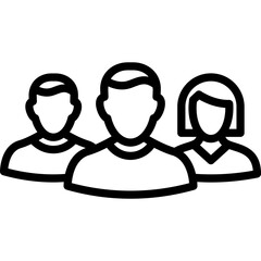 Collaboration, group Vector Icon Fully Editable

