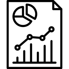 Analytics, data Vector Icon which can easily modify or edit

