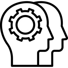 Asleep, head Vector Icon

