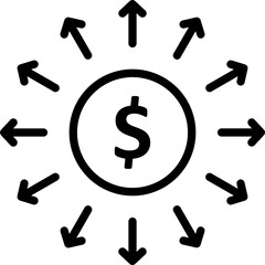 Business, finance Vector Icon

