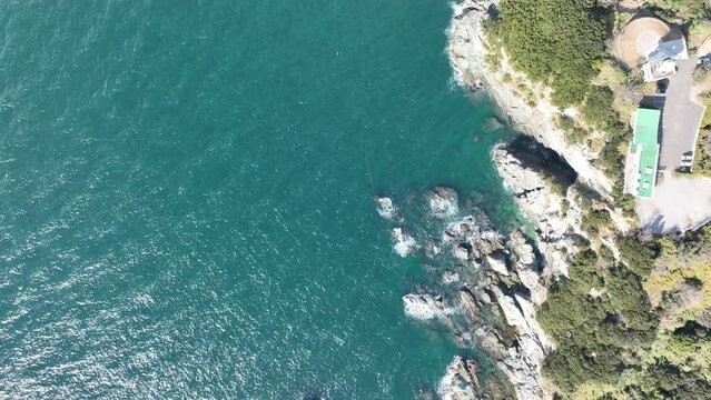 2023年1月　和歌山県 雑賀崎灯台周辺の空撮映像