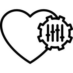 Configure, customize Vector Icon
