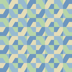 A simple and clear geometric ornament for decorating any surfaces or things. Seamless pattern.