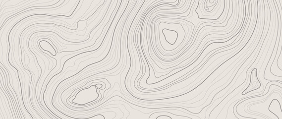 Abstract line art background vector. Mountain topographic terrain map background with abstract shape lines texture. Design illustration for wall art, fabric, packaging, web, banner, app, wallpaper. © TWINS DESIGN STUDIO