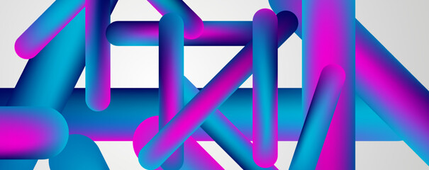 Straight lines minimalist abstract background with fluid colors. Vector Illustration For Wallpaper, Banner, Background, Card, Book Illustration, landing page