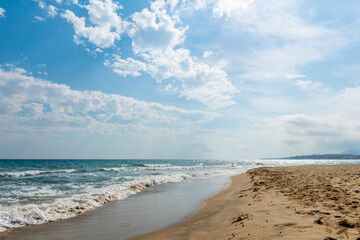 Strandurlaub Miami Platja Sommer Costa Dorada Küste, Tarragona, Spanien 