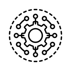 Obraz premium Framework icon. sign for mobile concept and web design. vector illustration%09
