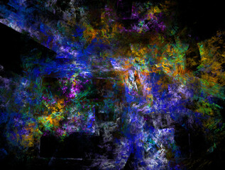 Fototapeta premium Imaginatory fractal abstract background Image