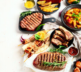 Meat main dishes