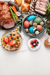 Traditional Easter dinner