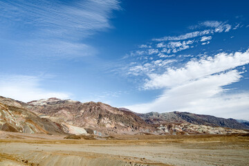 Famous Artist's Palette in Death Valley National Park, California, USA