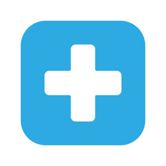 Plus icon. sign for mobile concept and web design. vector illustration%09