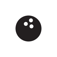 bowling ball icon , sport icon vector