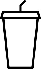 Drink To Go Cup Vector Illustration 