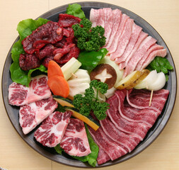 焼肉盛り合わせ