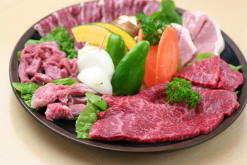 焼肉盛り合わせ