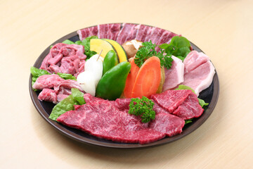 焼肉盛り合わせ