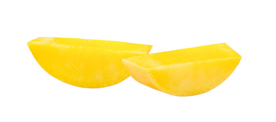 ripe mango isolated on transparent png