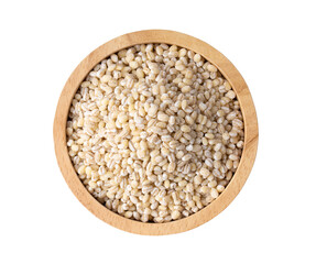 pile of pearl barley on transparent png