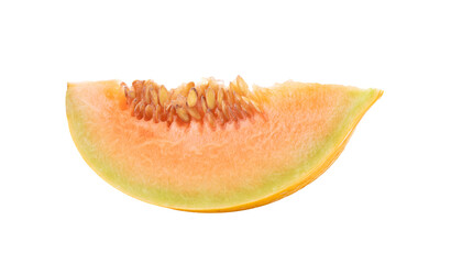 cantaloupe melon on transparent png