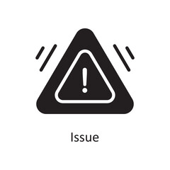Issue  Vector Solid Icon Design illustration. Product Management Symbol on White background EPS 10 File