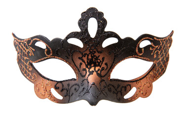 Venetian carnival mask isolated Transparent background, PNG.