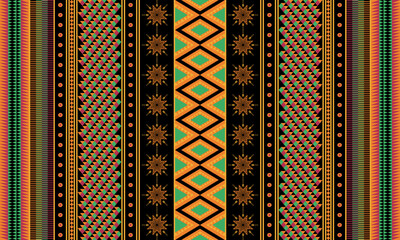 Geometric striped pattern folklore ornament. Tribal ethnic vector texture ornate elegant luxury style. Figure tribal embroidery. Aztec Indian, Scandinavian, Gypsy, Mexican, African, folk patterns.