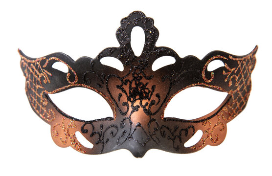 Venetian carnival mask isolated Transparent background, PNG.