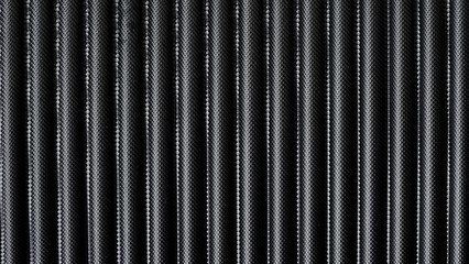 Wavy dark gray texture reworked in close-up shot of grunge wall texture, abstract black and white...