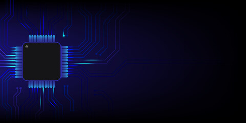 Microship circuit background,electronic background