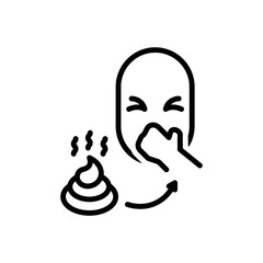 Black line icon for funk