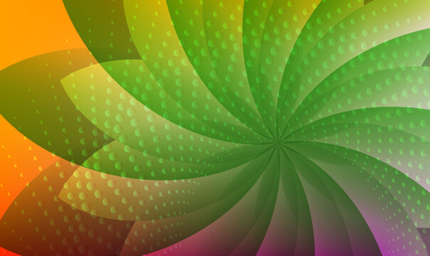 Floral theam background colors template wellness card02