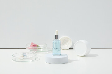 Concept of bodycare, beauty and skin care products