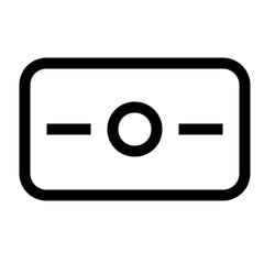 Dollar line icon