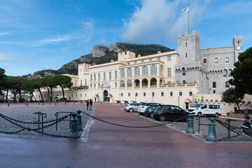 Monaco ville, Carlo's mount, near Italy and France