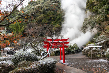 Inari Gate in Umi Jigoku