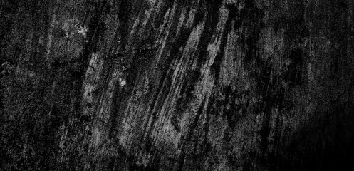 Black concrete wall rough stone texture rough background, dark concrete floor or old grungy cement background.