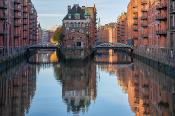 Warehouse district of Hamburg, Germany