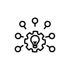 Revenue icon in vector. Logotype