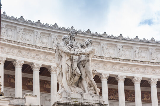 Altare della patria, Vittoriano, Venezia square, Rome, Lazio, Italy