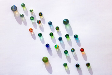 marbles in natural light - 8