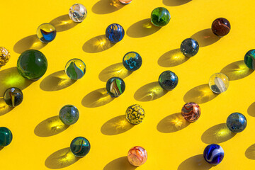 marbles in natural light - 2