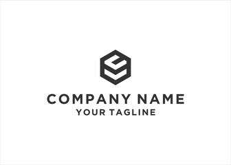 initial Letter VC Logo Design Vector	
