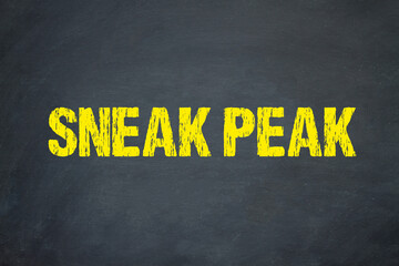 Sneak Peak	
